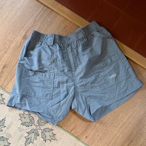AFTCO Men's Athletic Shorts in Slate Blue
